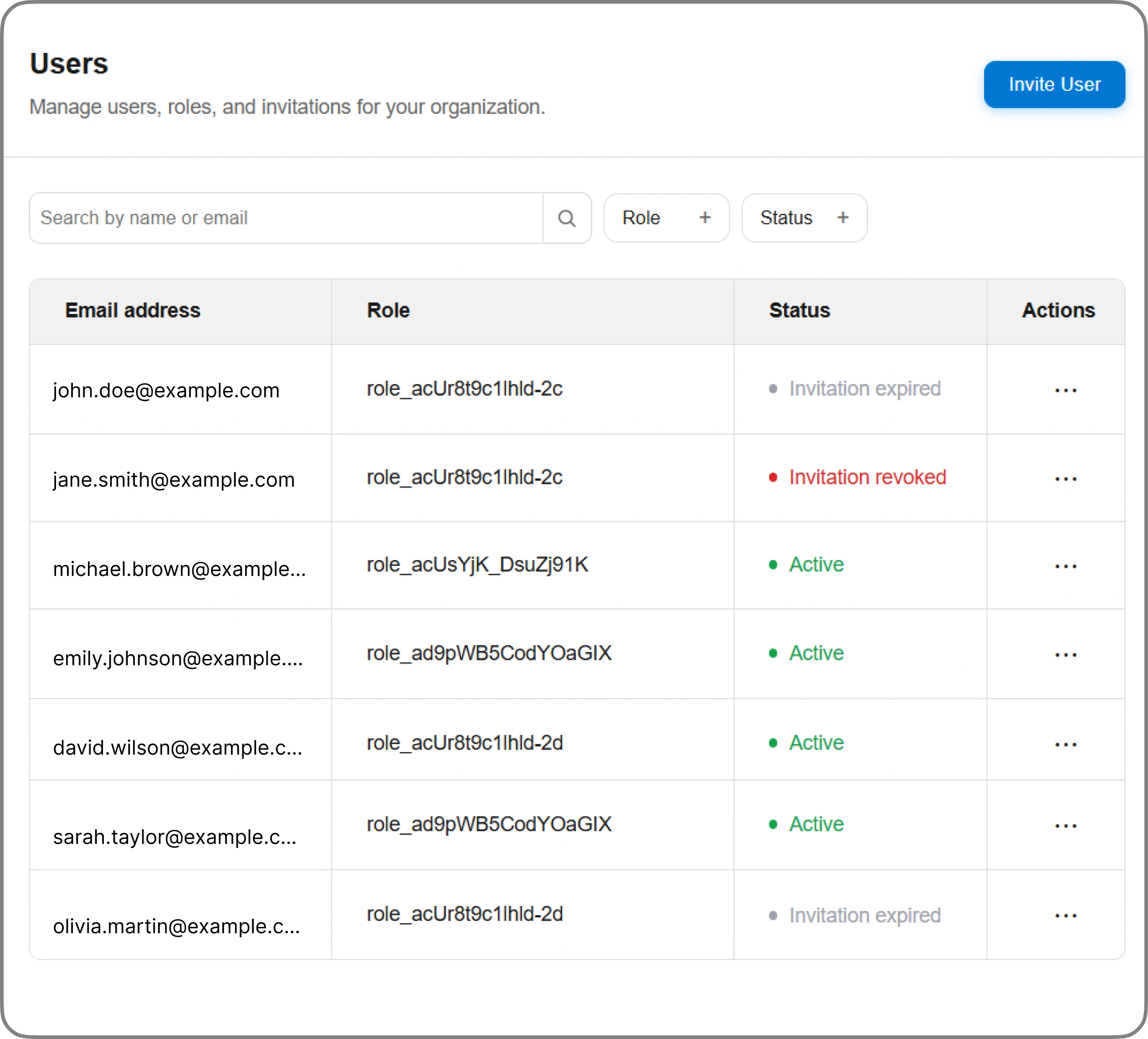 Built-In Admin Portal