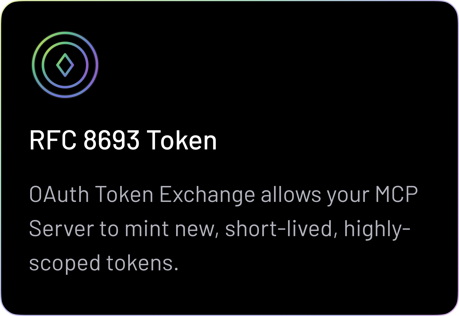 RFC 8693 Token