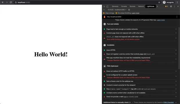 Improving the Application