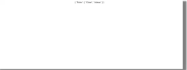 Added admin role to current Uid