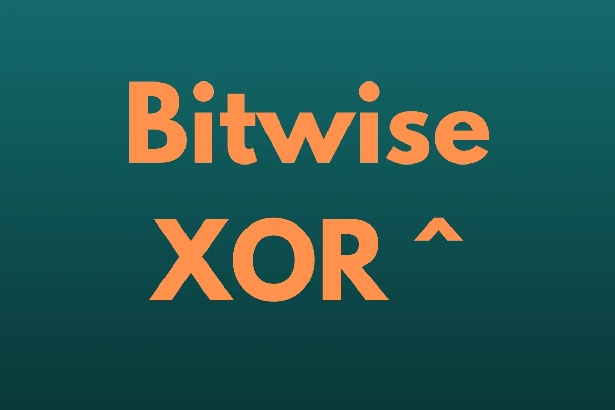 how-does-bitwise-xor-work