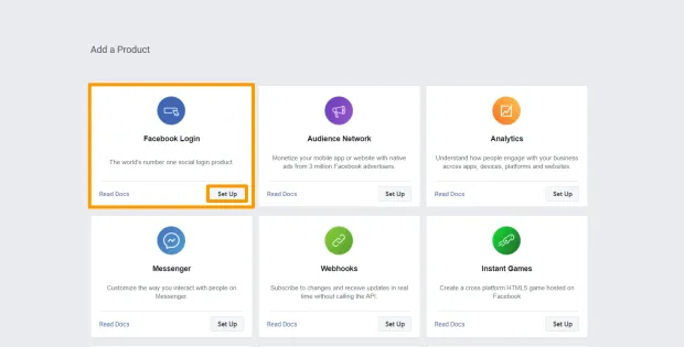Facebook Login