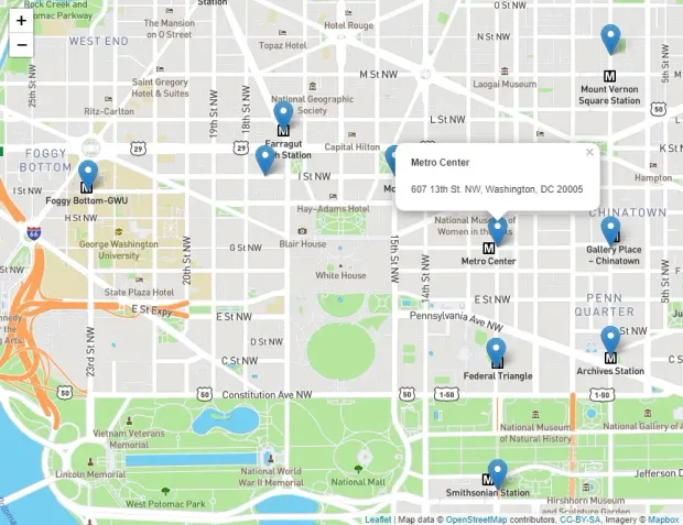 Map with Popups
