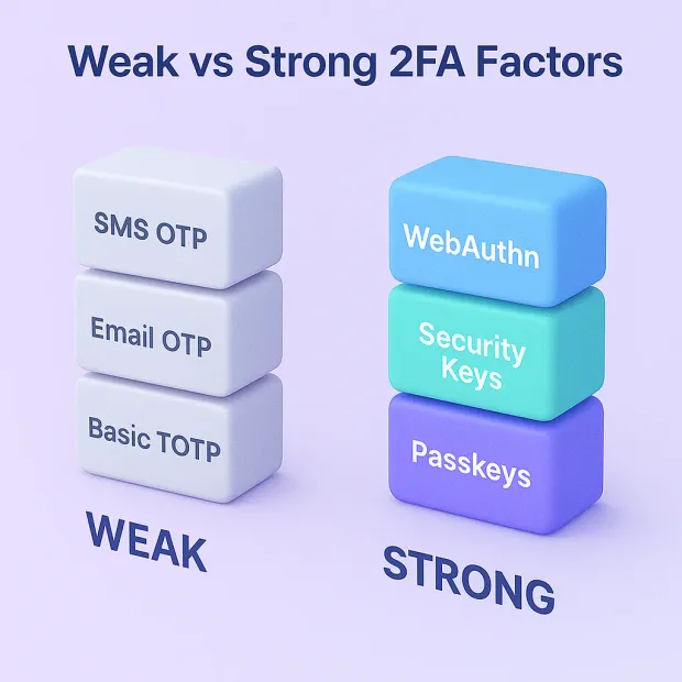 Types of 2FA Methods