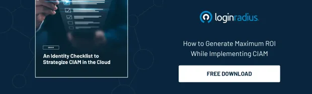 Downloadable resource from loginradius named- an identity checklist to strategize CIAM in the cloud