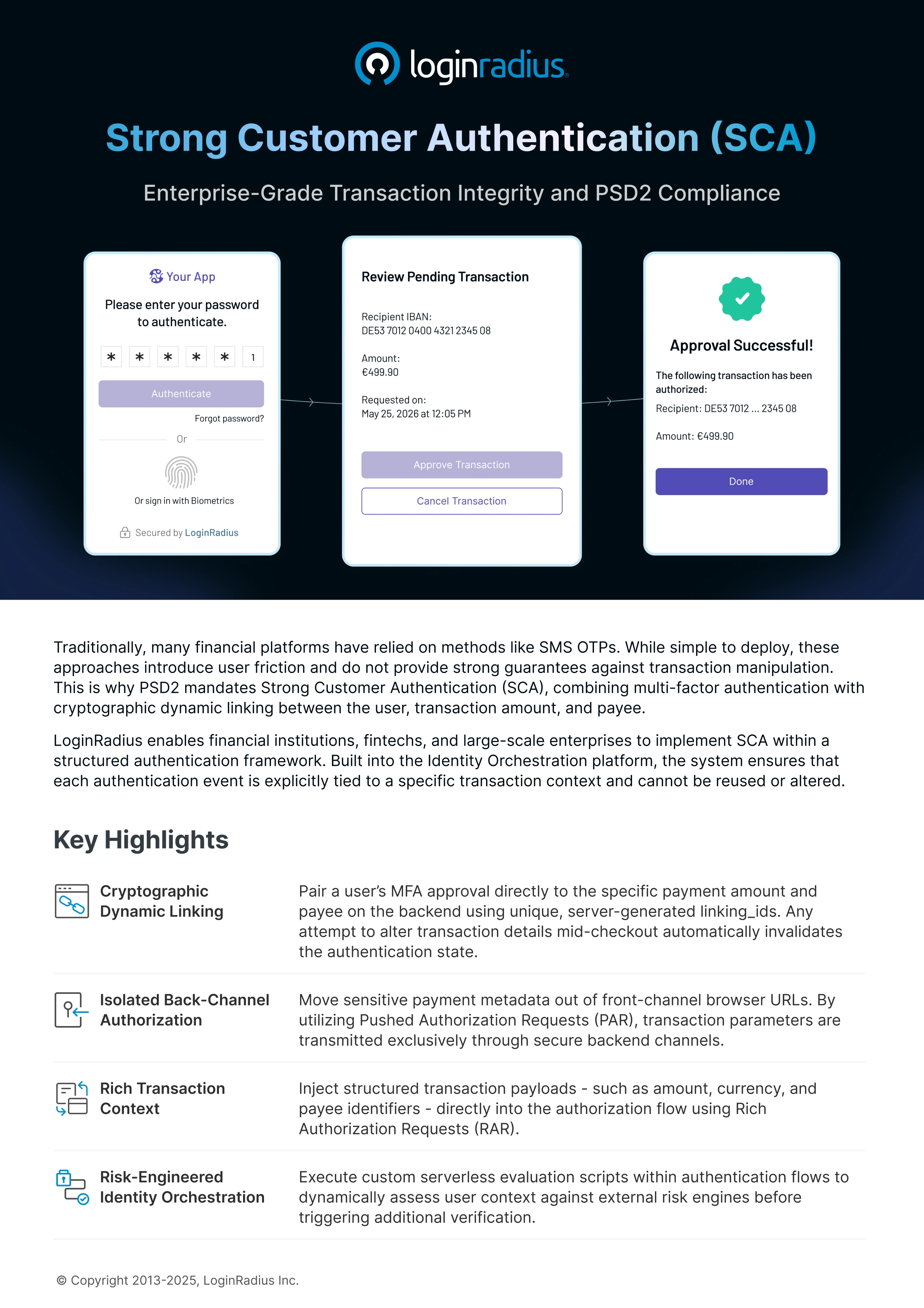 strong customer authentication