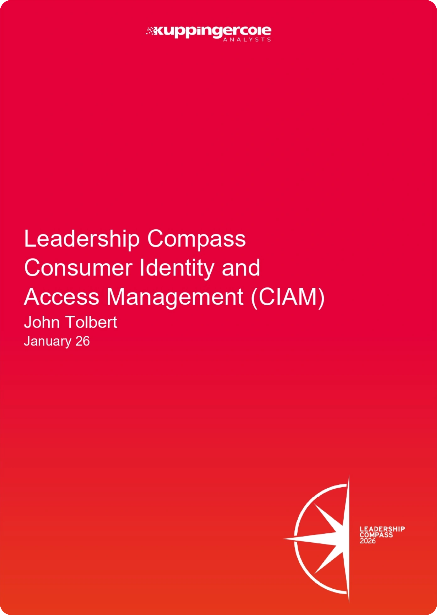 KuppingerCole Names LoginRadius a CIAM Leader Again in 2026