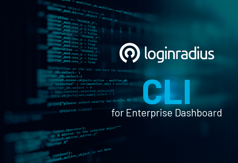 LoginRadius Launches a CLI for Enterprise Dashboard