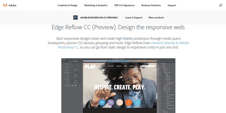 Adobe Edge Reflow