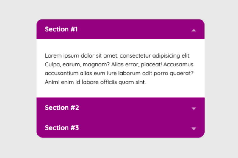 A Simple CSS3 Accordion Tutorial